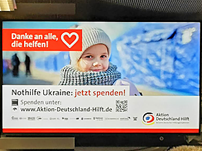 43.000 Euro Spenden für die Ukraine mit der Charity SMS
